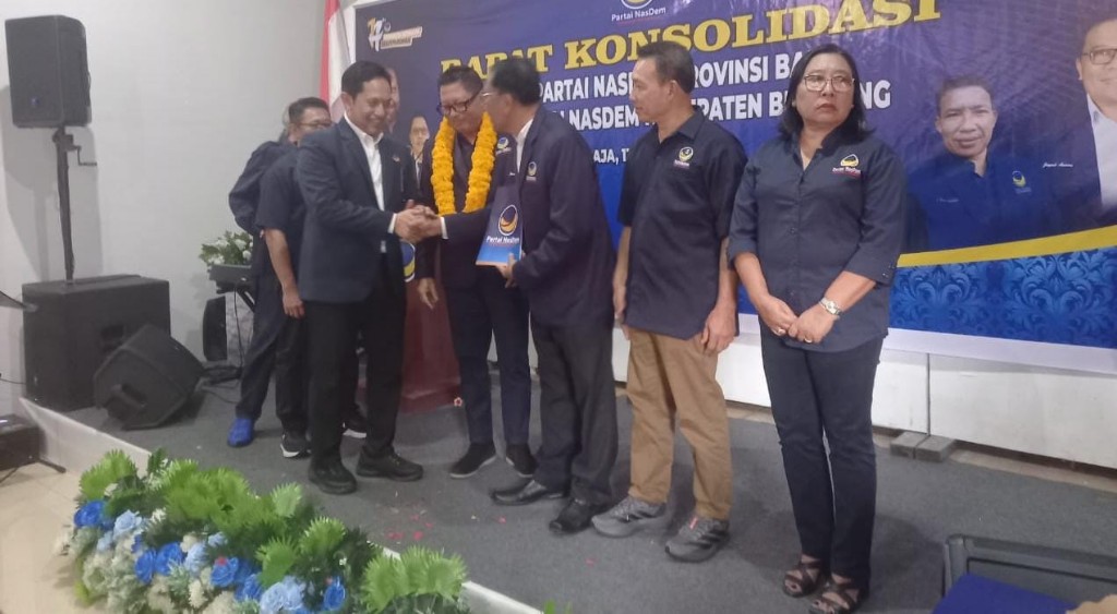 Dokumentasi dari - Ketua DPW Partai NasDem Bali, Targetkan Partainya di Buleleng Mampu Meraih 8 Kursi di DPRD Buleleng Pada Pemilu 2029.