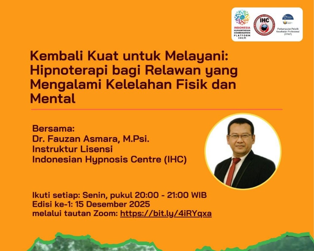 IHC Berikan Layanan Hipnoterapi Gratis untuk Relawan Bencana Sumatera