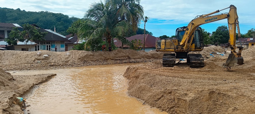 Pasca Banjir dan Longsor Sibolga, BNPB Fokus Normalisasi Sungai dan Pembangunan HUNTAP