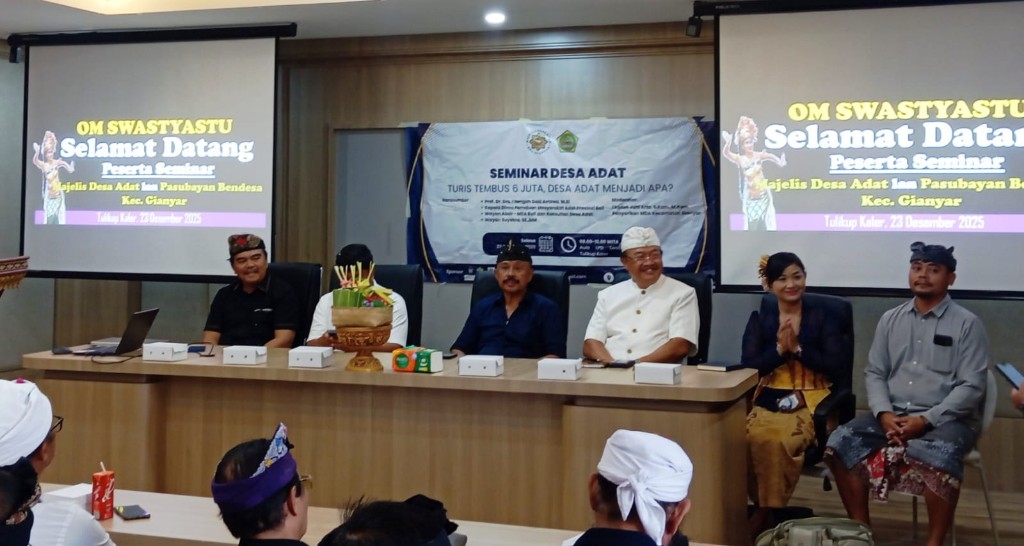 Soroti Keadilan Ekonomi Bali, Turis Tembus 6 Juta, Desa Adat Menjadi Apa?