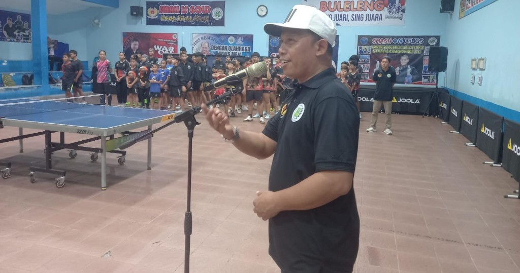 Dokumentasi dari - "Buleleng Pingpong Turnament 2025 Open Se-Bali, Digelar Pengkab PTMSI Buleleng Diikuti 130 Atlet Pa/Pi