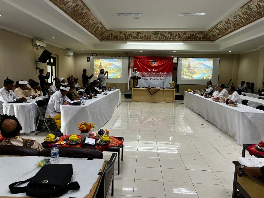 Dokumentasi dari - Pesamuhan Madya PHDI Bali Putuskan Tawur dan Nyepi Tak Ada Perubahan