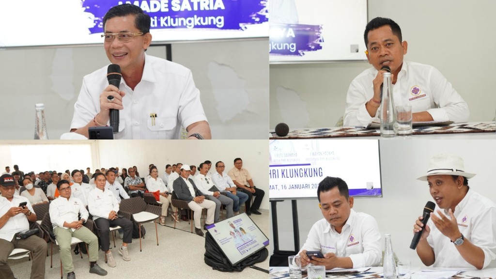 PHRI Klungkung Gelar Rakercab II, Bupati Klungkung Umumkan Terobosan Infrastruktur dan Kejutan Pungutan Wisatawan Nusa Penida