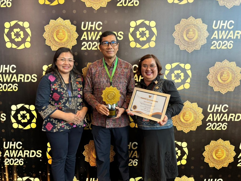 Kota Denpasar Sabet Penghargaan UHC 2026, Buah Dari Suksesnya Pemerataan Jaminan Kesehatan Kepada Masyarakat