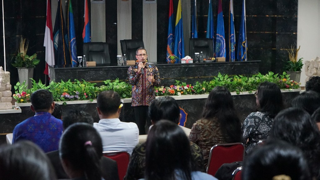 Direktur Belmawa Kemendikti Sains dan Teknologi, Lakukan Sosialisasi Arah Kebijakan Kemahasiswaan