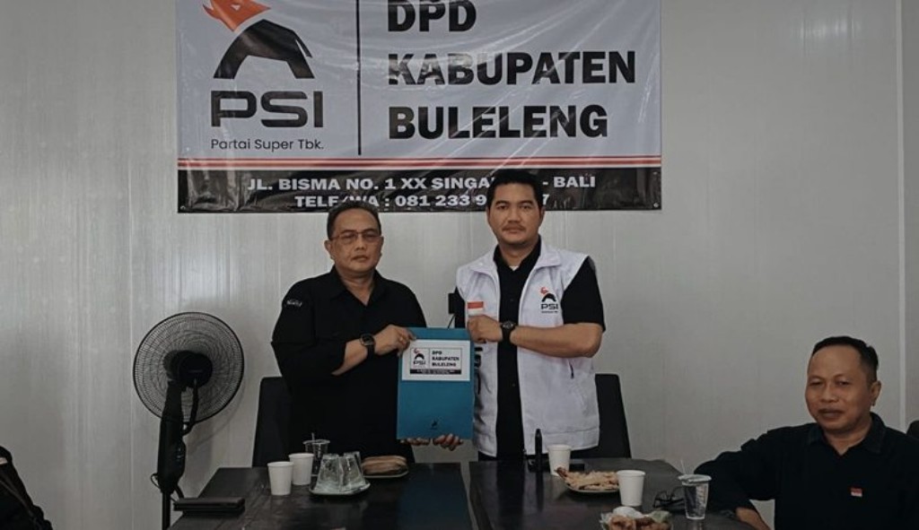 KPU Buleleng Laksanakan Audiensi ke DPD PSI Buleleng