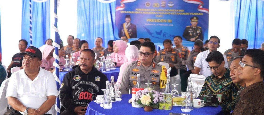 Presiden RI Prabowo Subianto Resmikan 1.179 SPPG Serta 18 Gudang Ketahanan Pangan Poli