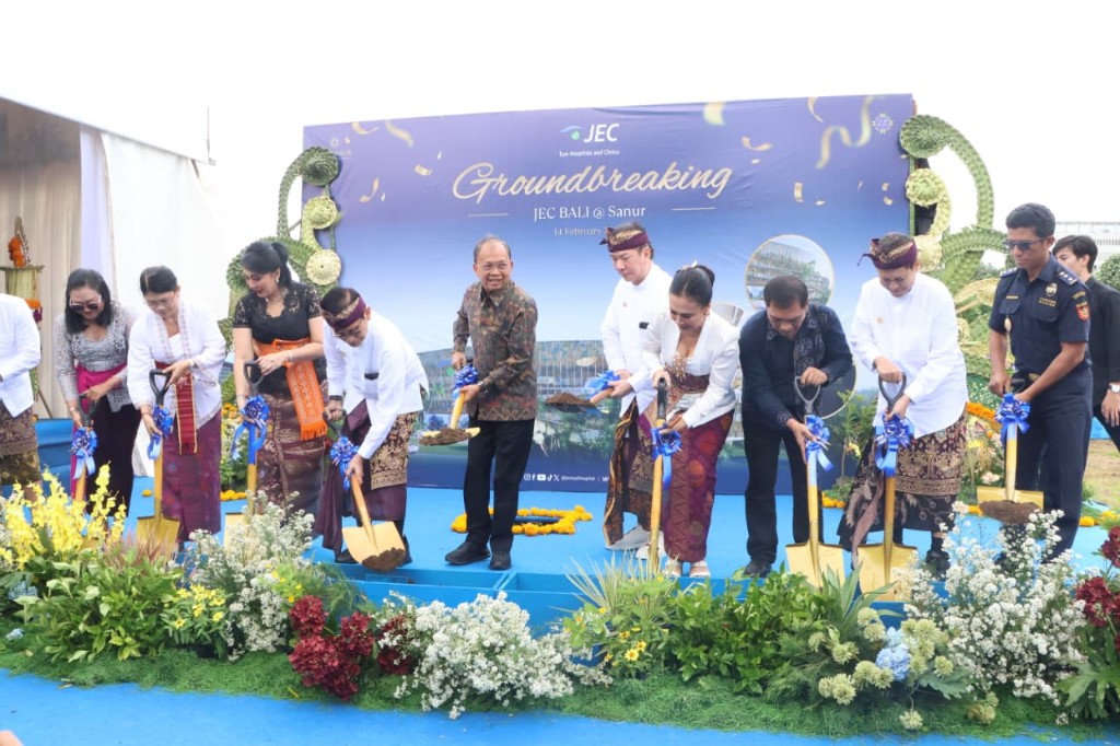 Ground Breaking JEC Sanur, Gubernur Koster: Health Tourism Bisa Dongkrak Pertumbuhan Ekonomi Bali