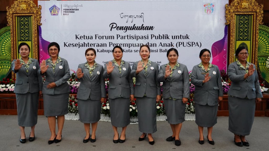 Cegah Tindak Kekerasan pada Perempuan dan Anak, Ny. Seniasih Giri Prasta Perkuat Sinergi Forum PUSPA