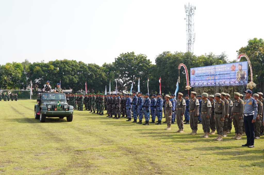 Operasi Gaktib 2026 Dimulai, Kodam IX/Udayana Perkuat Disiplin dan Profesionalisme Prajurit