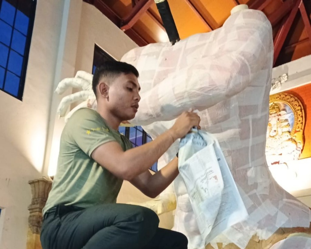 Dokumentasi dari - Pura Aditya Jaya Rawamangun siap memeriahkan Festival Nyepi Pawai Ogoh-Ogoh 2026