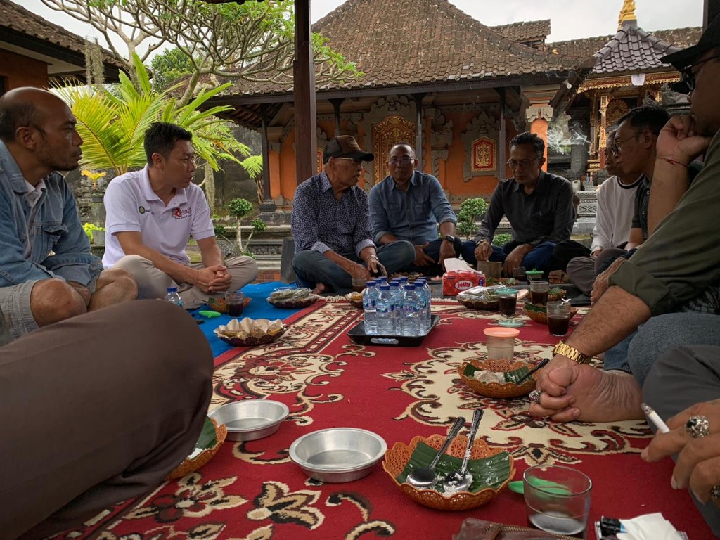 Sudirta Temui Camat dan 10 Kades se-Kecamatan Susut