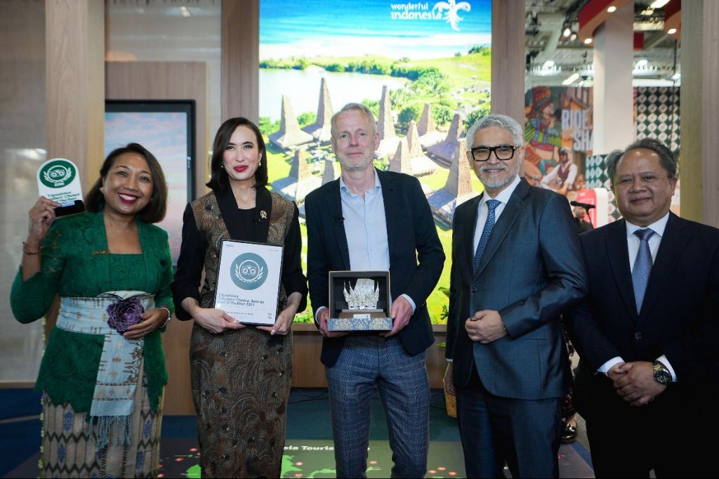 Bali Antar Indonesia Raih Best of the Best 2026 Tripadvisor di ITB Berlin