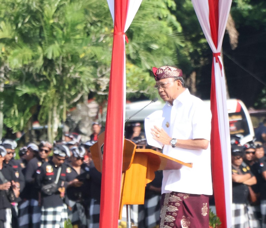Dokumentasi dari - Ribuan Pecalang Siap Amankan Nyepi 1948 Saka, Gubernur Koster Tekankan Peran Strategis Keamanan Berbasis Desa Adat