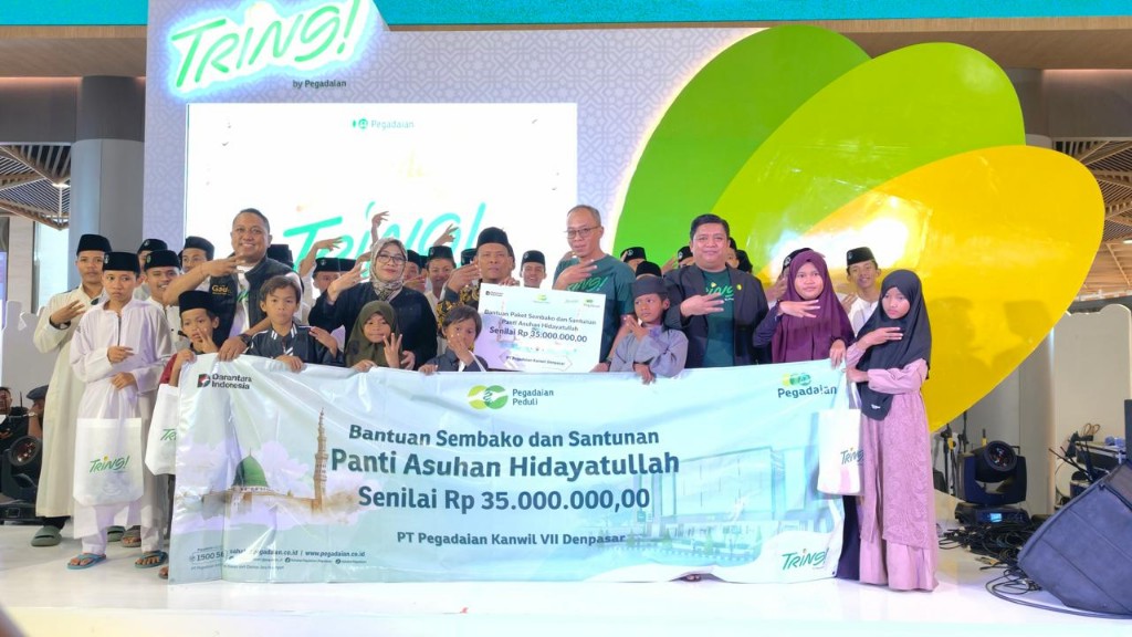 Hiburan dan Literasi Keuangan di Living World Denpasar, Pegadaian Gelar Ramadan Bareng Tring! 