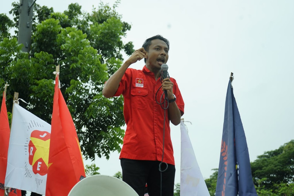 Dokumentasi dari - LMND Desak Penghentian dan Minta Pemerintah Evaluasi Total Proyek FSRU LNG di Serangan Bali