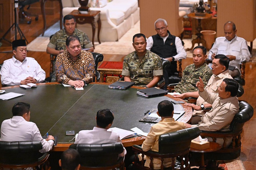 Presiden Prabowo Gelar Pertemuan Strategis Bahas Pangan, Energi, dan Idulfitri