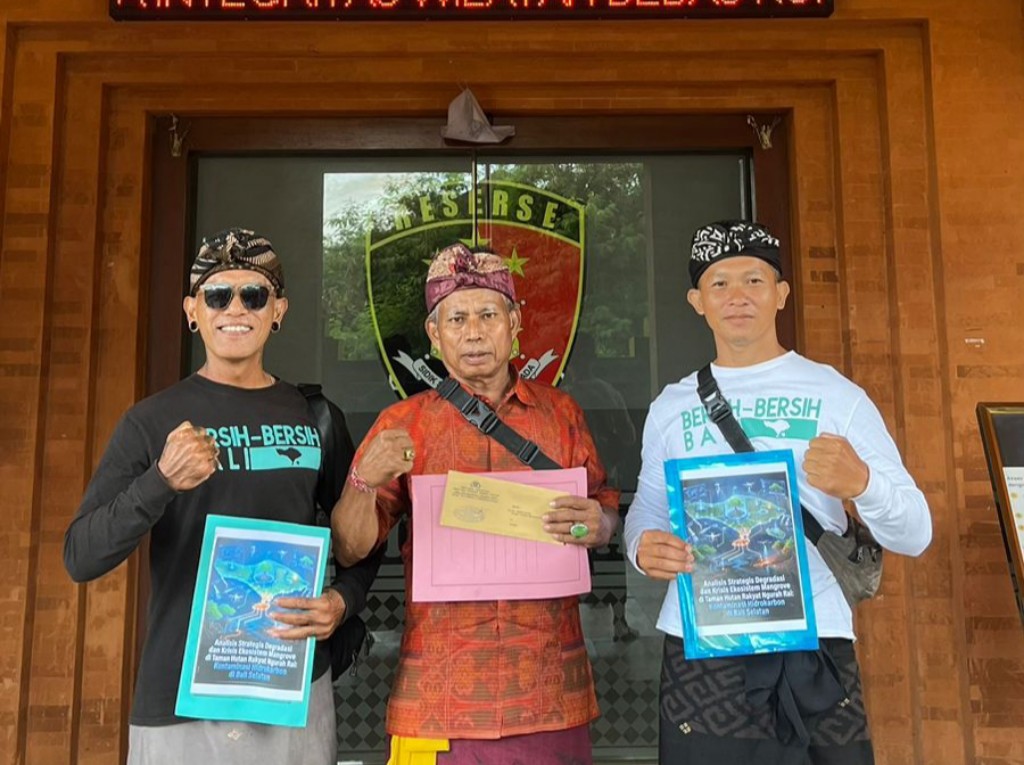 Pelapor Penuhi Panggilan Polda Bali Terkait Penyelidikan Matinya Pohon Mangrove
