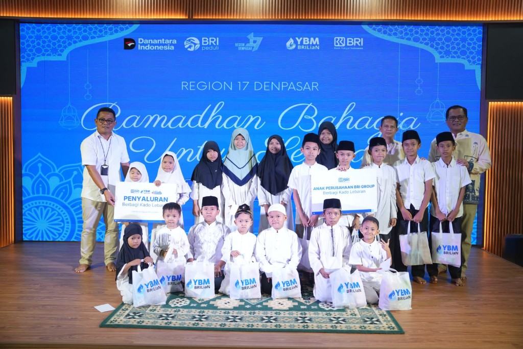 BRI Region 17 Denpasar Gelar Buka Puasa Bersama dan Santunan Anak Yatim, Wujudkan “Ramadhan Bahagia Untuk Semua"