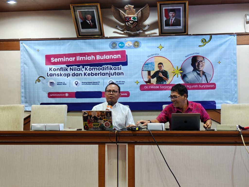 Seminar FP Unud, Pokli Jadi Relawan Dinilai Percepat Bali Menuju Kehancuran?