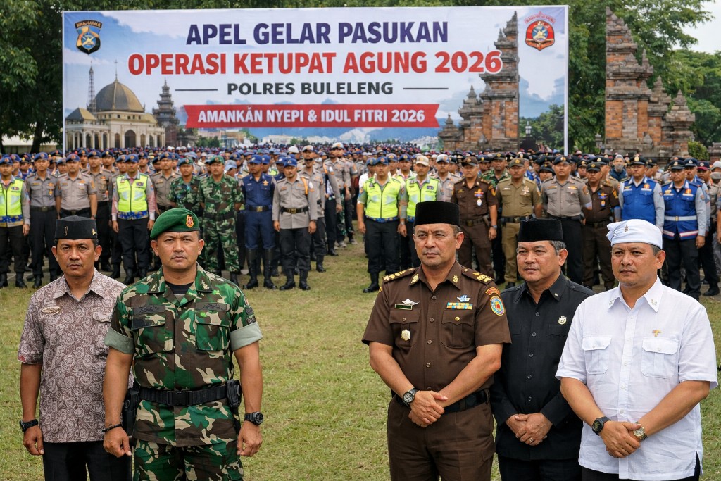 Dokumentasi dari - Polres Buleleng Turunkan 241 Personel untuk Pengamanan Hari Raya Nyepi dan Idul Fitri"