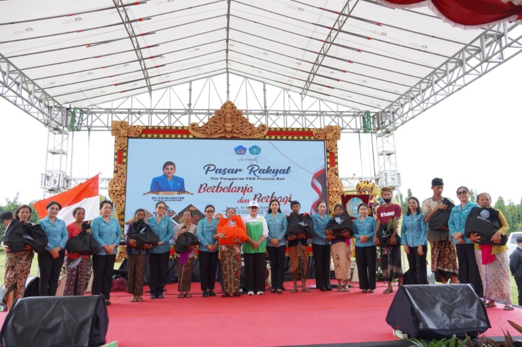 Pasar Rakyat PKK Bali Dorong Perputaran Ekonomi Lokal
