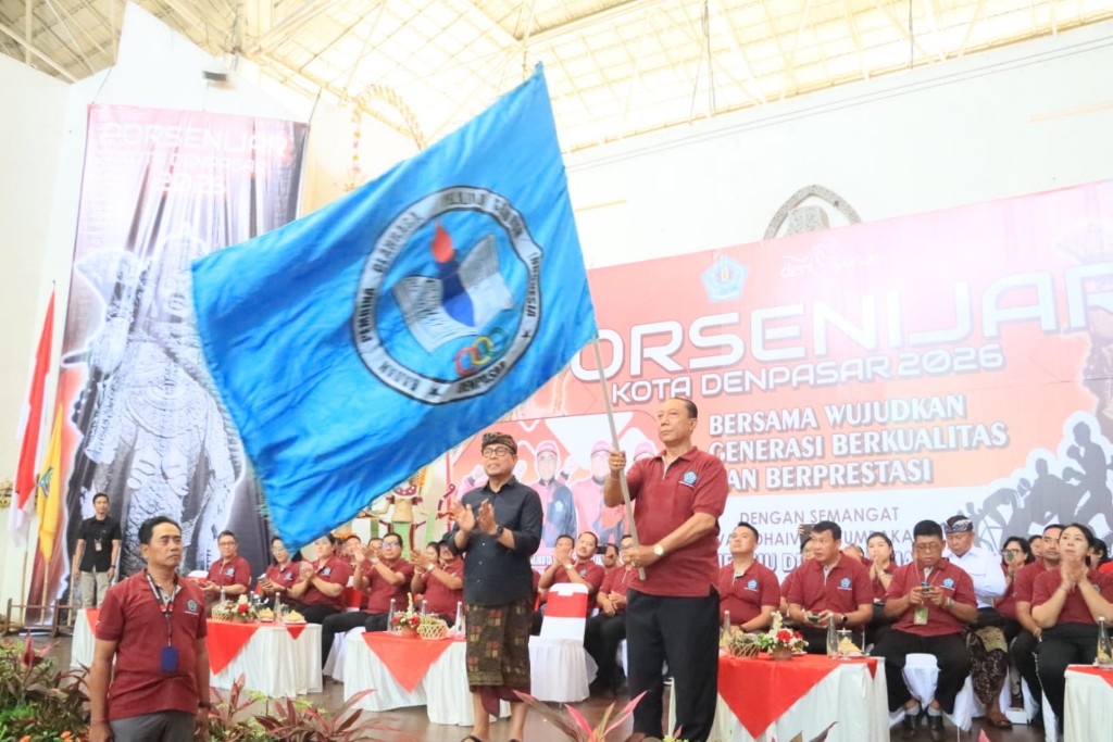 Buka Porsenijar Denpasar 2026, Wawali Arya Wibawa Tekankan Sportivitas dan Gerakan Zero Waste