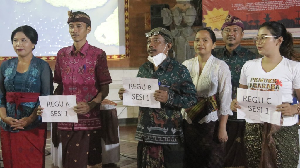 Dokumentasi dari - Perangkat Desa Se-Buleleng Adu Cerdas, Perkuat Tata Kelola dan Antikorupsi