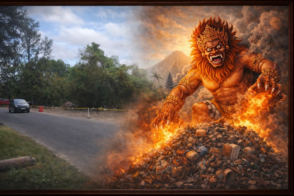 Sampah dan Pralina: Menjaga Keseimbangan dalam Tri Hita Karana