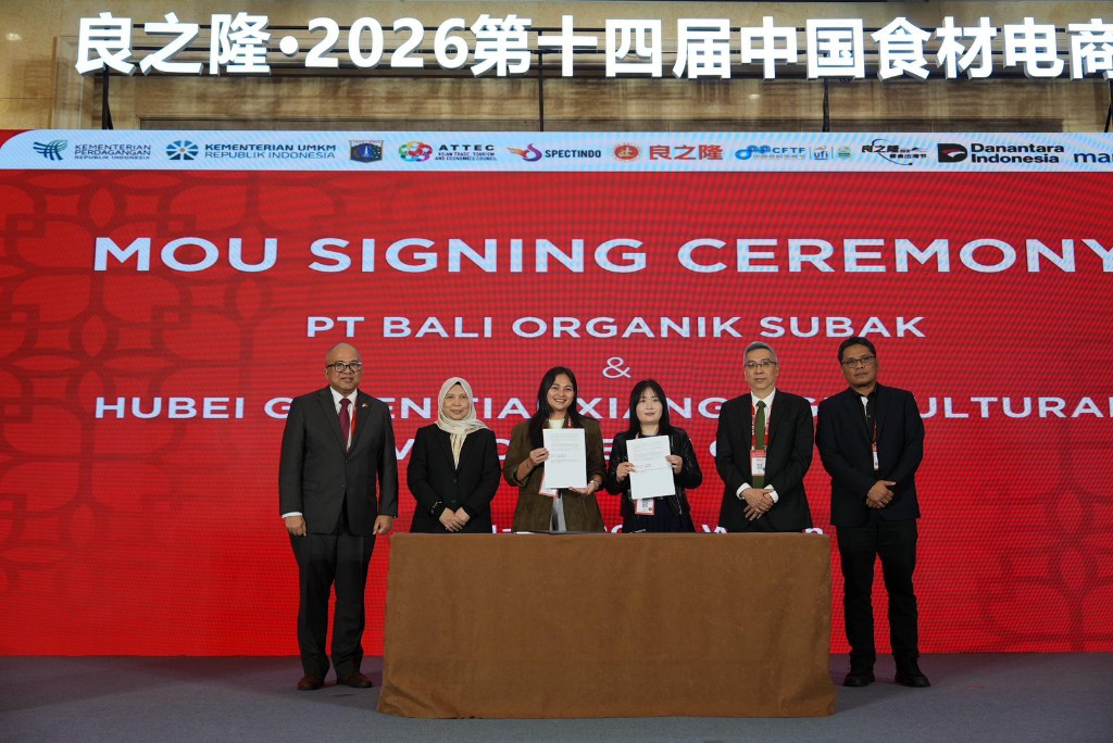 PT. BOS Wakili Bali, Tembus Pasar Tiongkok di Pameran The 14th China Food Trade Fair 2026