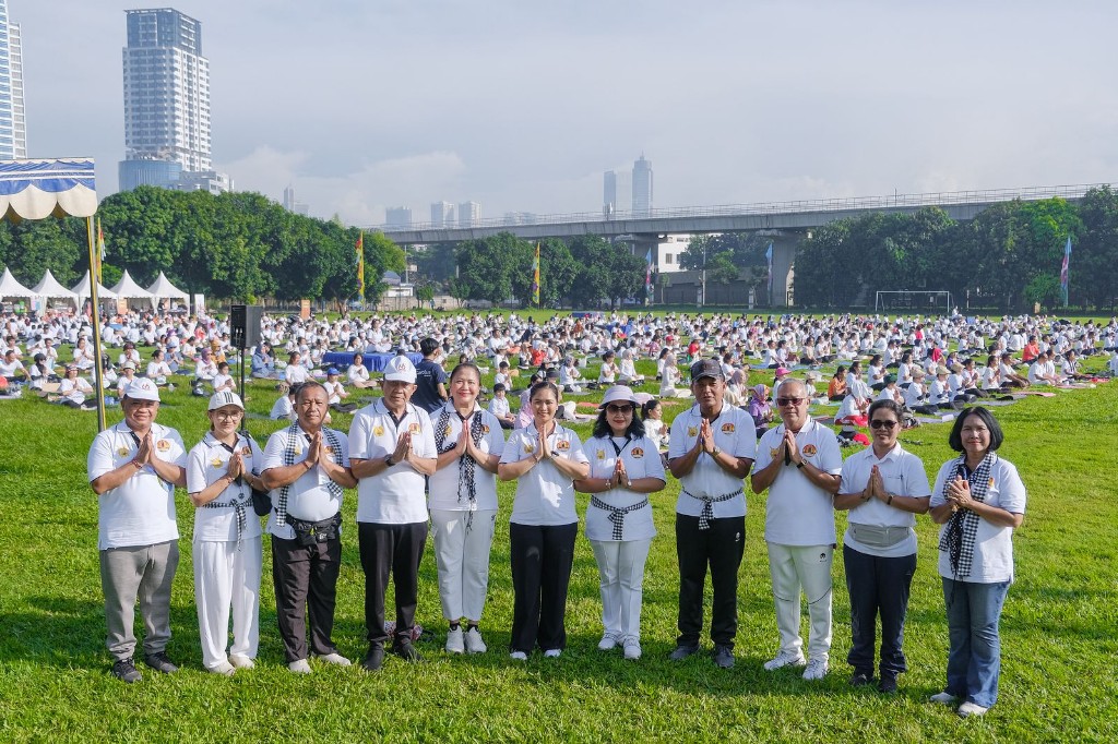 Wamenpar: Buka Saka Yoga Festival Perkuat Posisi Indonesia sebagai Destinasi Wellness Dunia