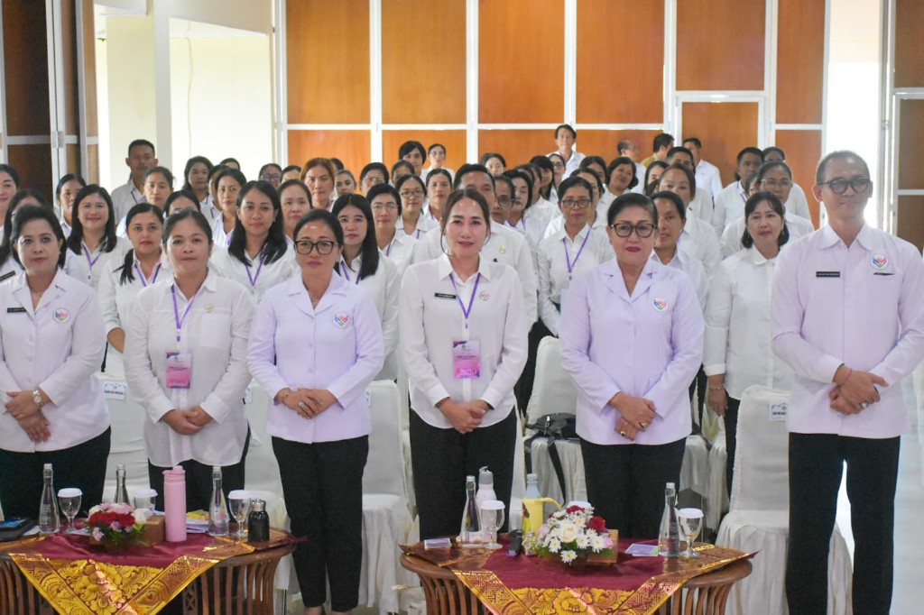 Dokumentasi dari - Tim Pembina Posyandu Kota Denpasar Kembali Ikuti Kegiatan Bina Posyandu 6 SPM Provinsi Bali