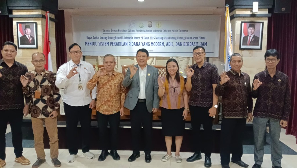 Seminar AAI ON Denpasar: KUHAP Terbaru Jadi Momentum Reformasi Sistem Peradilan Pidana