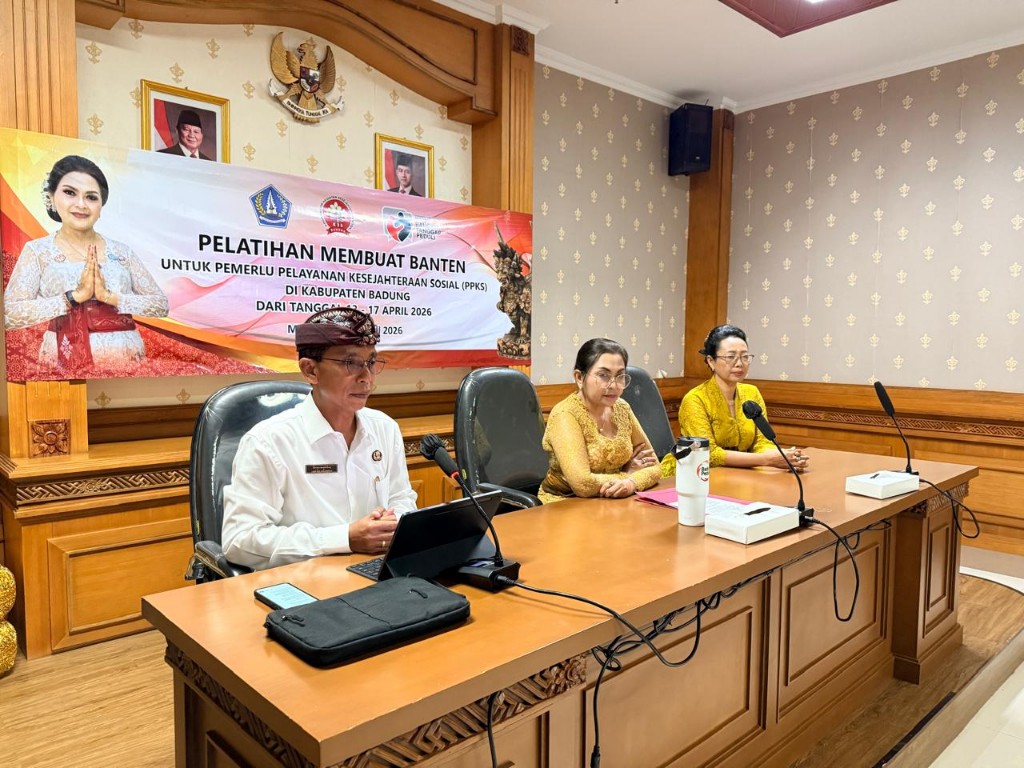 K3S Badung Resmikan Pelatihan Pembuatan Banten, Berdayakan PPKS Lewat Kearifan Lokal