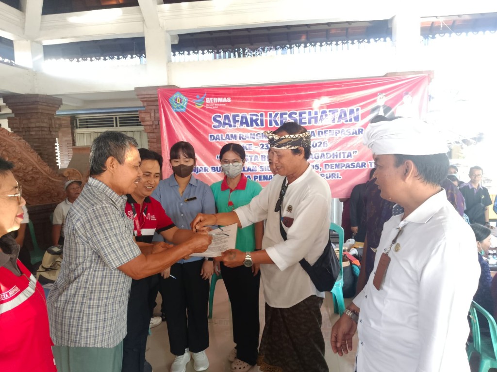 Safari Kesehatan di Banjar Buaji, Desa Penatih Dangin Puri
