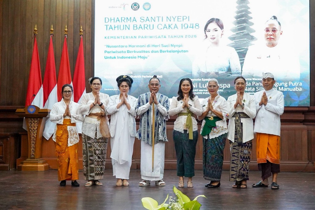 Kemenpar Gelar Dharma Santi Nyepi 2026: Spirit Vasudhaiva Kutumbakam, Seluruh Umat Manusia adalah Satu Keluarga