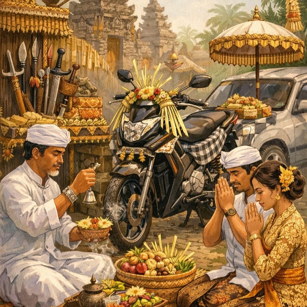 Dokumentasi dari - Tumpek Landep: Mengasah "Landeping Idep" di Tengah Carut-Marut Sampah Bali