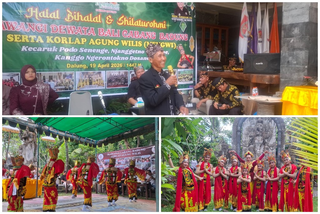 Semarak Halalbihalal Ikawangi Badung: Jaga Budaya Nusantara dengan Semangat 45, Peringati Hari Kartini