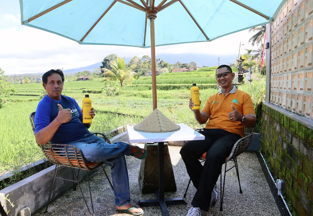 Optimalkan EM4 untuk Pengembangan Pertanian Organik di Jatiluwih Tabanan