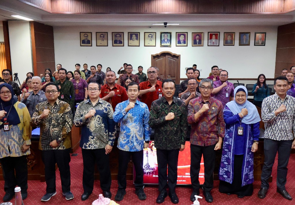 Sekda Bali Buka Bimtek Audit Keamanan Sistem Elektronik, Perkuat Keamanan Digital Government