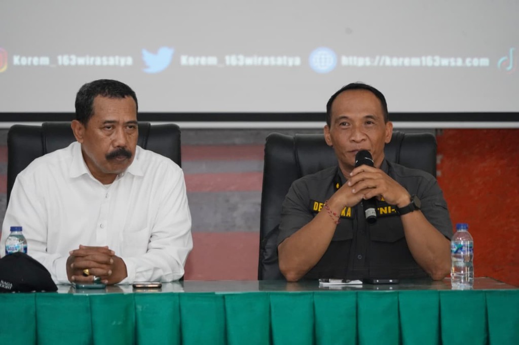 Korem 163/Wira Satya Perkuat Sinergi Bersama Insan Media di Bali