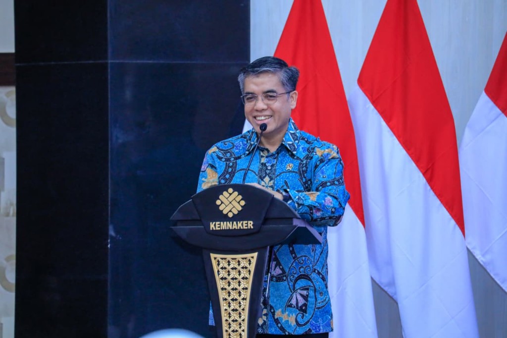 Dokumentasi dari - Menaker: JKP Jadi Bantalan Sosial Pekerja yang Kehilangan Pekerjaan