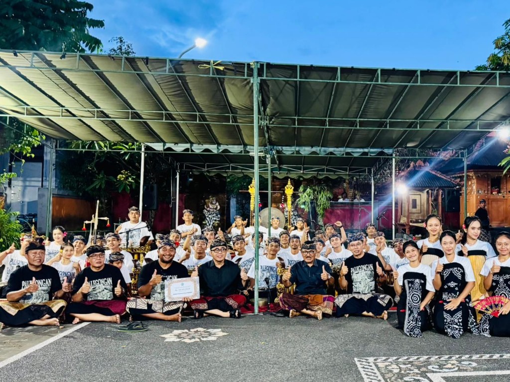 Jelang PKB Ke-48, Walikota Jaya Negara Pantau Kesiapan Sekaa Palegongan Klasik Waja Swara