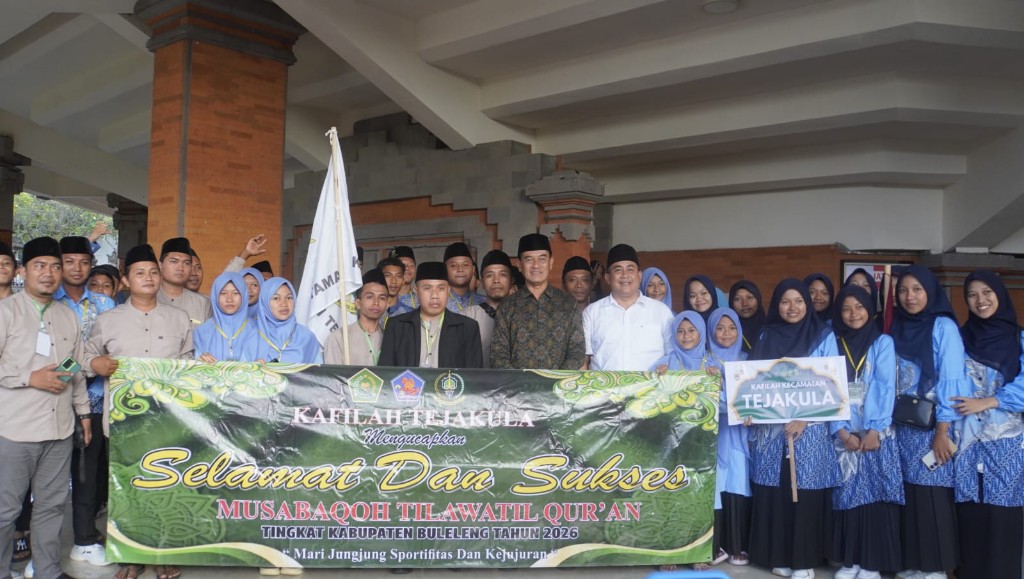 Wabup Gede Supriatna Buka MTQ XXXI Buleleng, Tekankan Moderasi Beragama