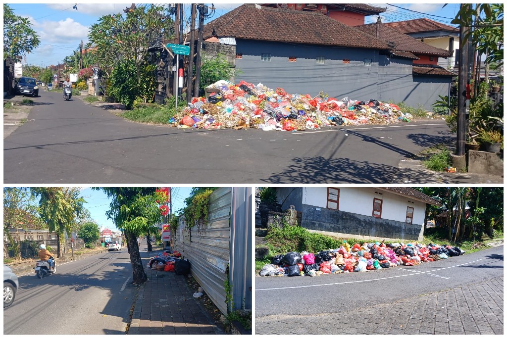 Krisis Sampah Tabanan Meluas, DLH Belum Bersuara Soal TPS Liar di Jalan Protokol
