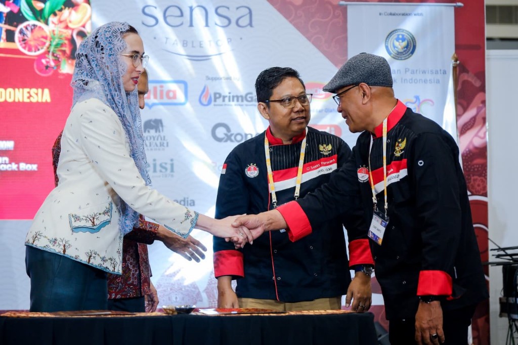 Menpar Widiyanti Apresiasi Chef Expo 2026 
Jadi Momentum Perkuat Diplomasi Gastronomi dan Pariwisata