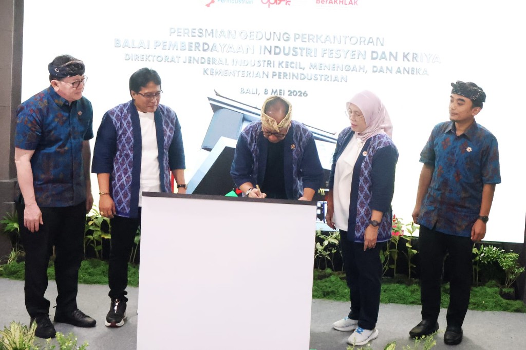 BPIFK Diresmikan di Bali, Wagub Giri Prasta Optimistis IKM Fesyen dan Kriya Makin Tumbuh