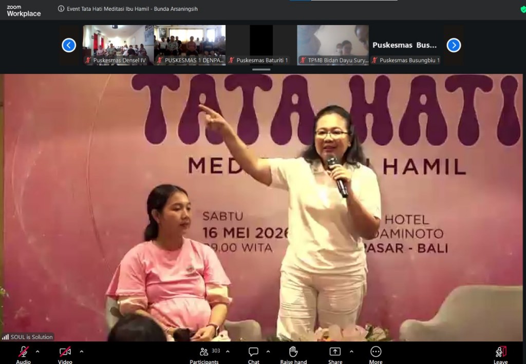 Mencatatkan Dampak Nyata, Ibu Hamil Ungkap Manfaat Meditasi Tata Hati