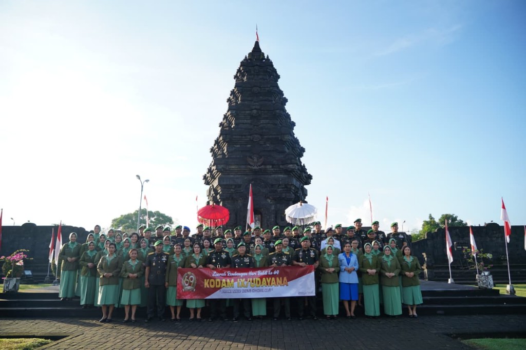 Hari Bakti ke-69, Kodam IX/Udayana Gelar Ziara Rombongan, Bakti Sosial dan Anjangsana