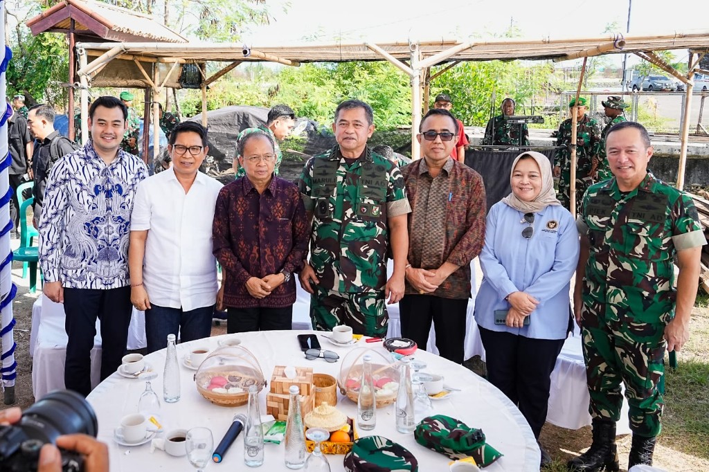 Dokumentasi dari - Sinergi Pemprov Bali, Pemkab/Pemkot, dan TNI AD Matangkan Groundbreaking PSEL Denpasar Raya